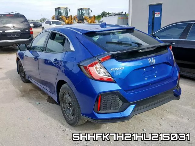 SHHFK7H21HU215031 фото 4
