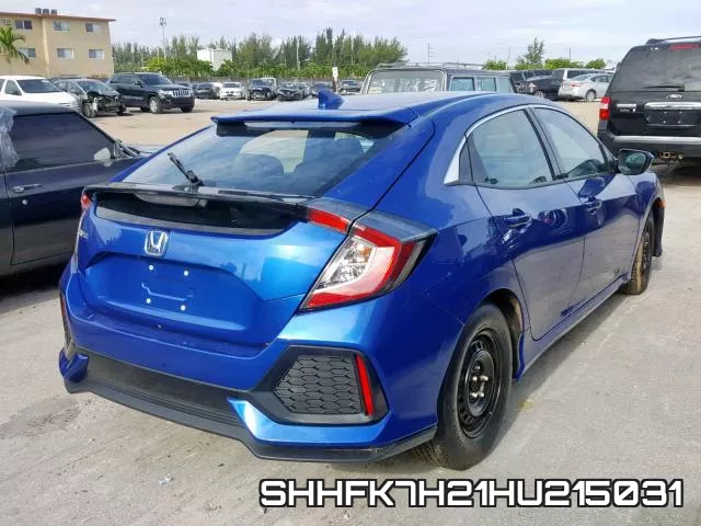 SHHFK7H21HU215031 фото 5