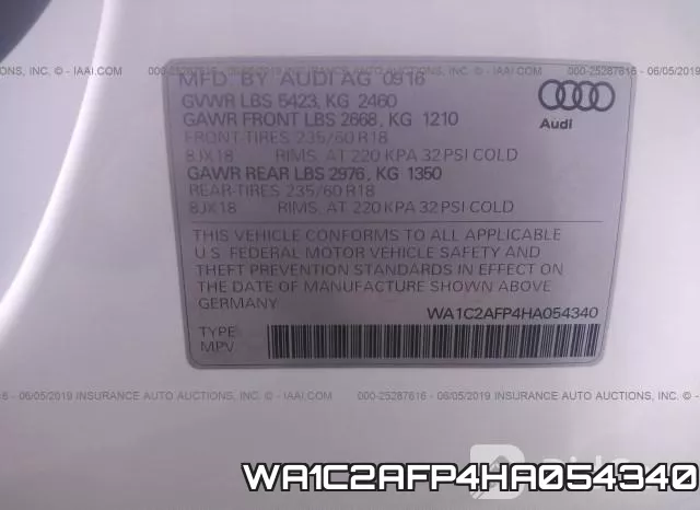 WA1C2AFP4HA054340 фото 10