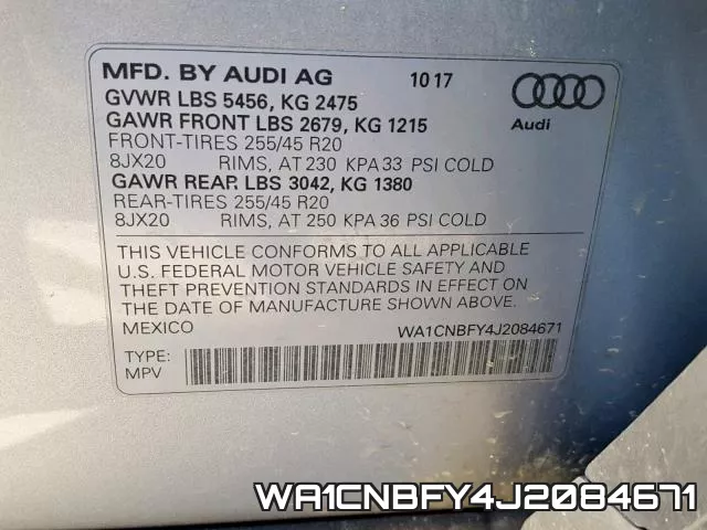 WA1CNBFY4J2084671 фото 2