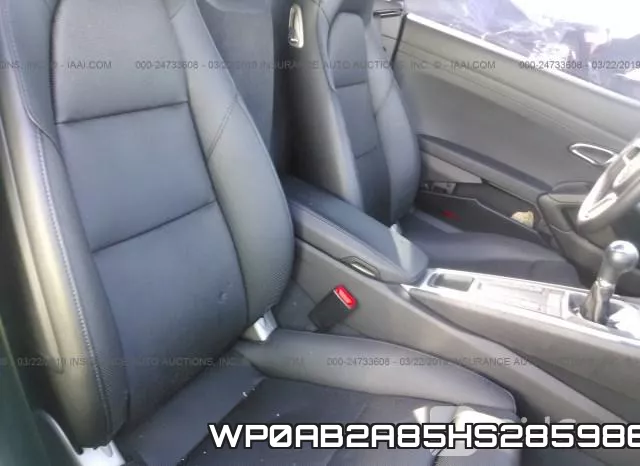 WP0AB2A85HS285986 фото 9