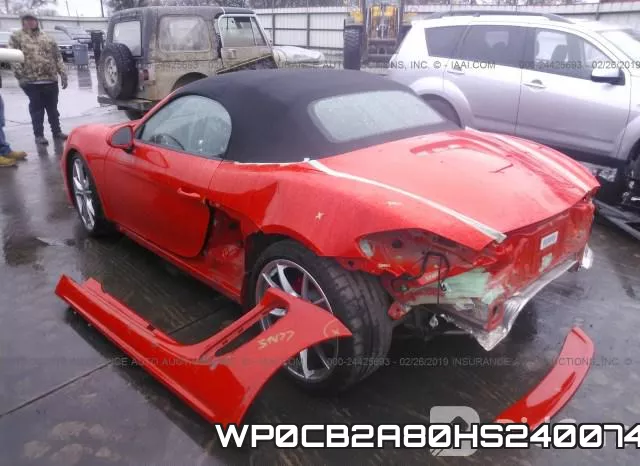 WP0CB2A80HS240074 фото 4