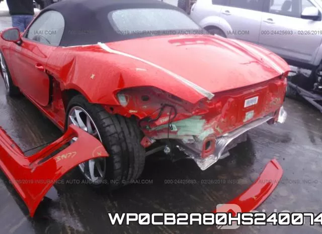 WP0CB2A80HS240074 фото 7