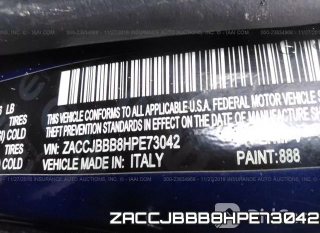 ZACCJBBB8HPE73042 фото 10