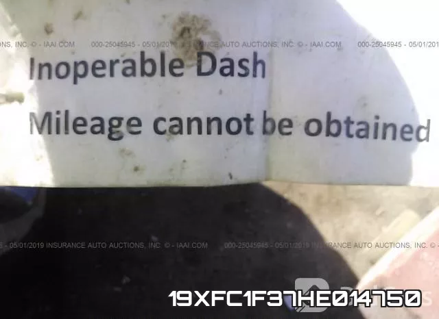 19XFC1F37HE014750 фото 8