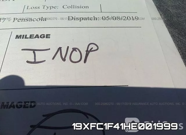 19XFC1F41HE001999 фото 8