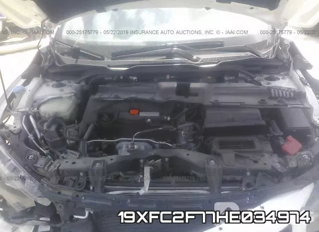 19XFC2F77HE034974 фото 2