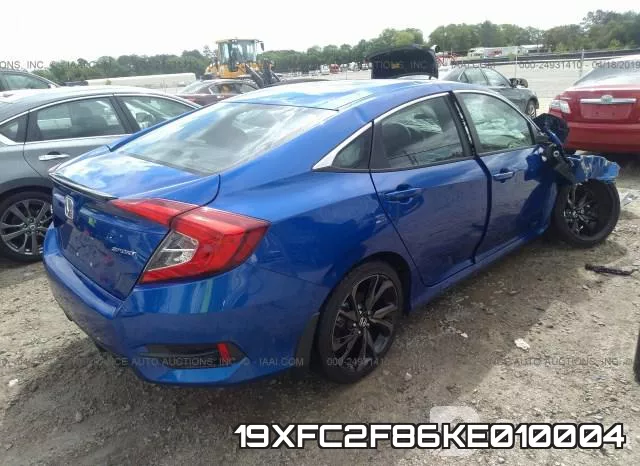 19XFC2F86KE010004 фото 5