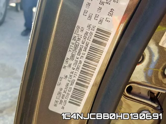 1C4NJCBB0HD130691 фото 2