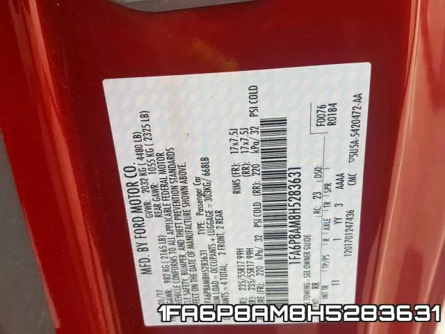 1FA6P8AM8H5283631 фото 2