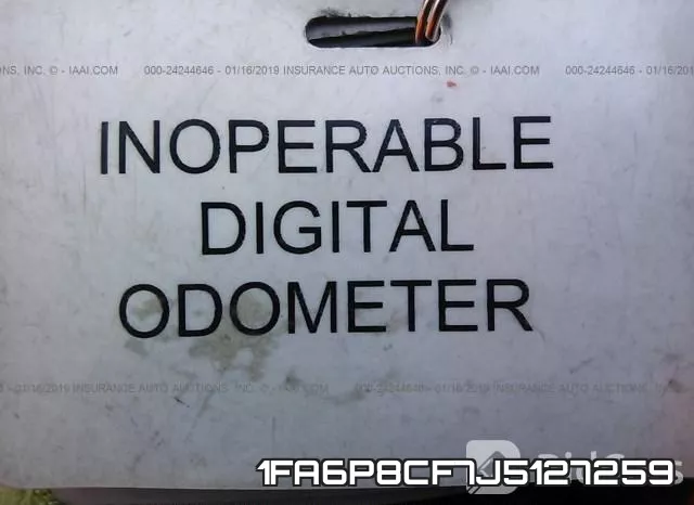 1FA6P8CF7J5127259 фото 8