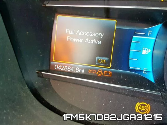 1FM5K7D82JGA31215 фото 9