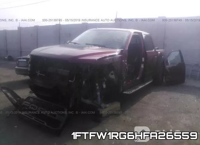 1FTFW1RG6HFA26559 фото 3