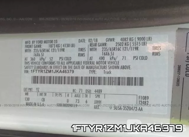 1FTYR1ZM1JKA46379 фото 10