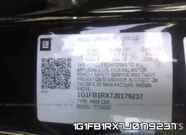 1G1FB1RX7J0179237 фото 10