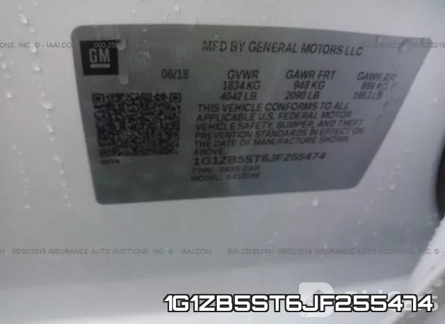 1G1ZB5ST6JF255474 фото 10