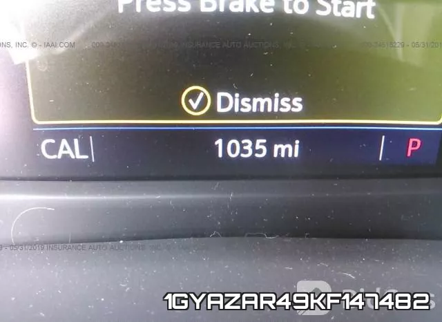 1GYAZAR49KF147482 фото 8