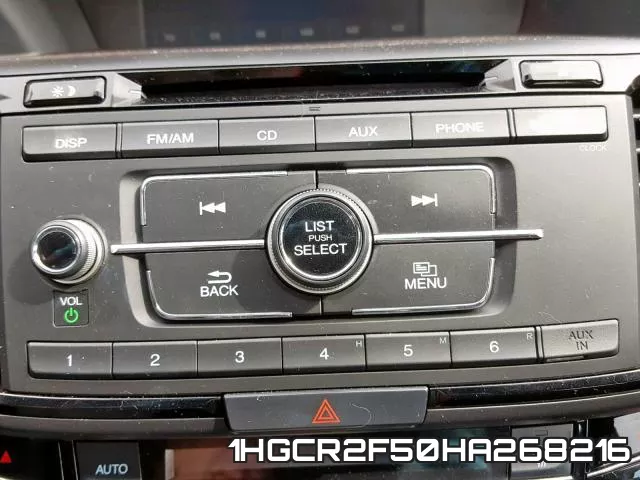 1HGCR2F50HA268216 фото 10