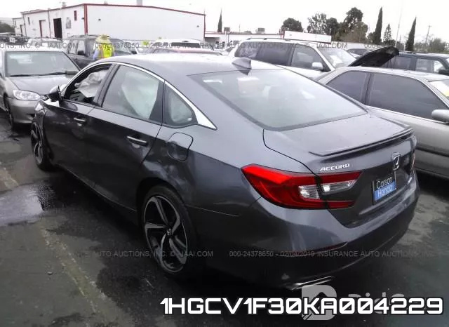 1HGCV1F30KA004229 фото 4