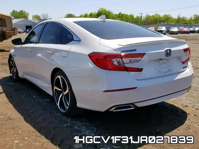 1HGCV1F31JA027839 фото 4