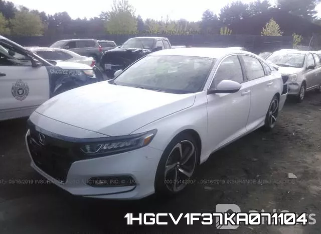 1HGCV1F37KA071104 фото 3