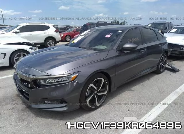 1HGCV1F39KA064896 фото 3