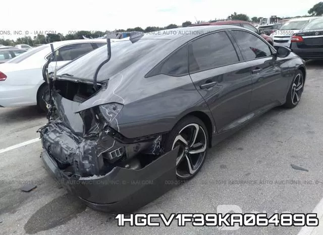 1HGCV1F39KA064896 фото 5