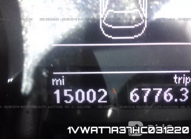 1VWAT7A37HC031220 фото 8