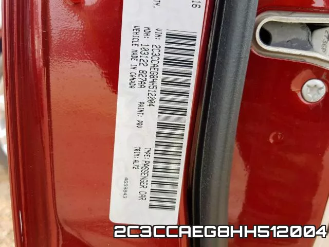 2C3CCAEG8HH512004 фото 2