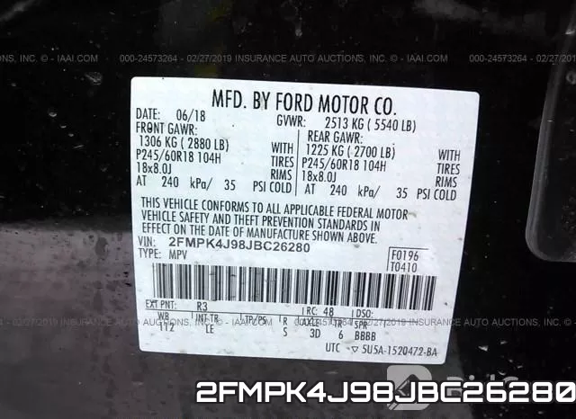 2FMPK4J98JBC26280 фото 10