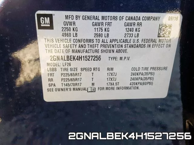 2GNALBEK4H1527256 фото 2