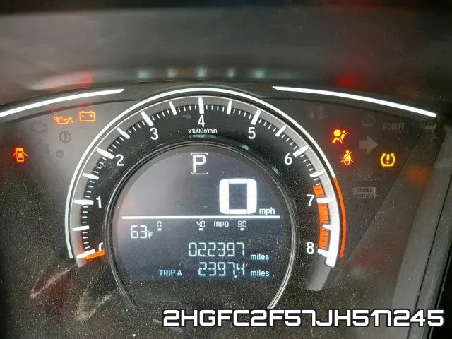2HGFC2F57JH517245 фото 9