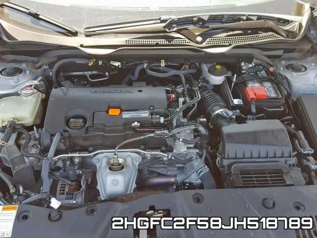 2HGFC2F58JH518789 фото 8