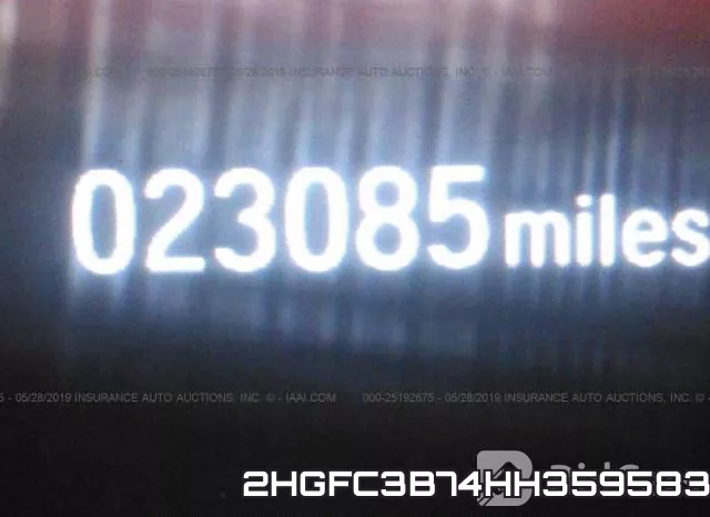 2HGFC3B74HH359583 фото 8