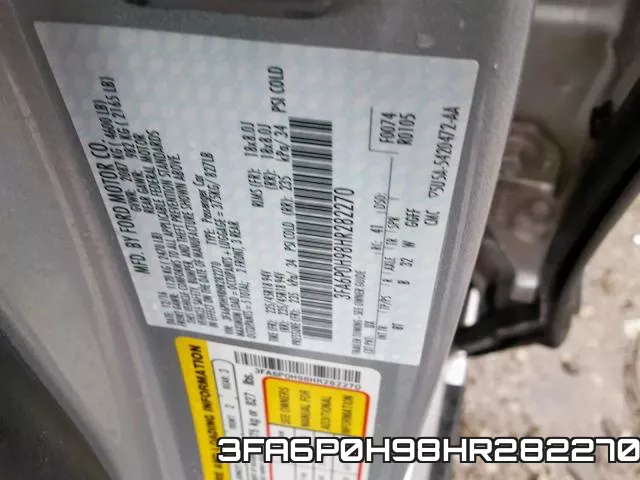 3FA6P0H98HR282270 фото 2