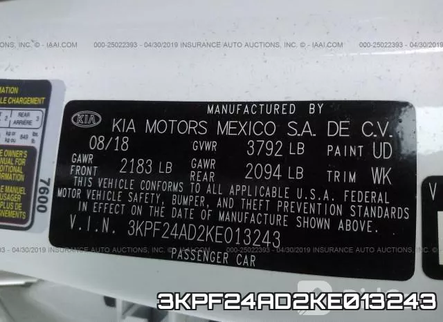 3KPF24AD2KE013243 фото 10