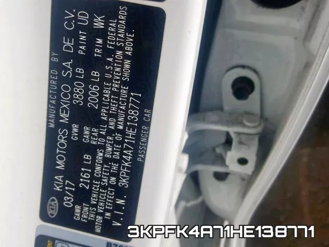 3KPFK4A71HE138771 фото 2