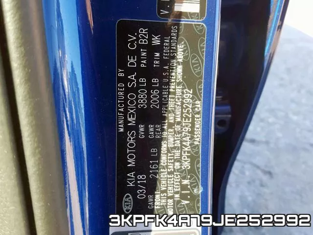 3KPFK4A79JE252992 фото 2