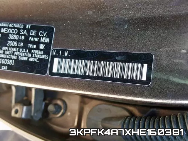 3KPFK4A7XHE160381 фото 2