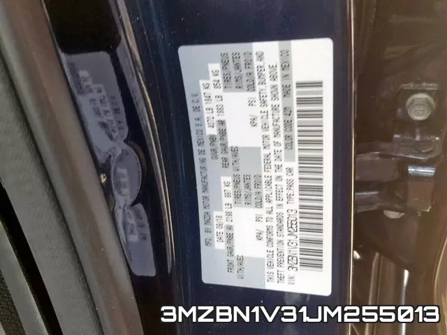 3MZBN1V31JM255013 фото 2
