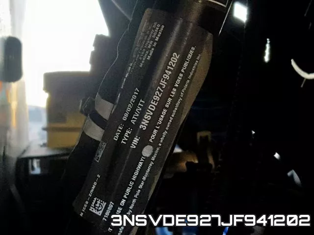 3NSVDE927JF941202 фото 2