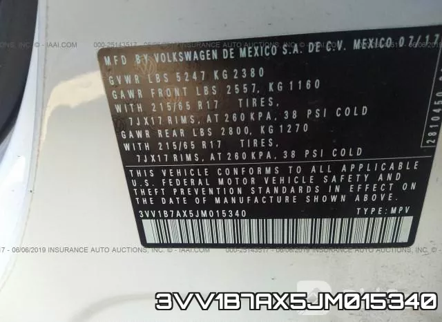 3VV1B7AX5JM015340 фото 10