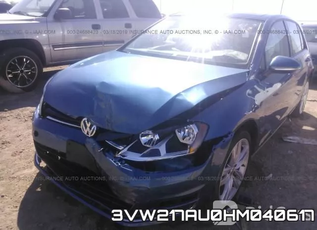 3VW217AU0HM040617 фото 7
