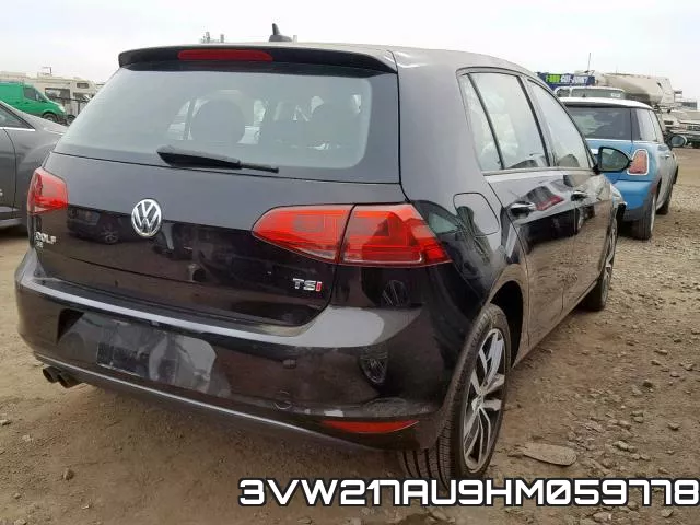 3VW217AU9HM059778 фото 5