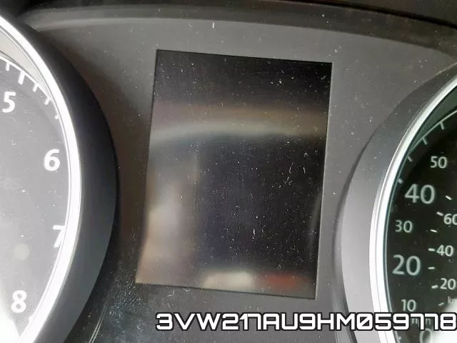 3VW217AU9HM059778 фото 9