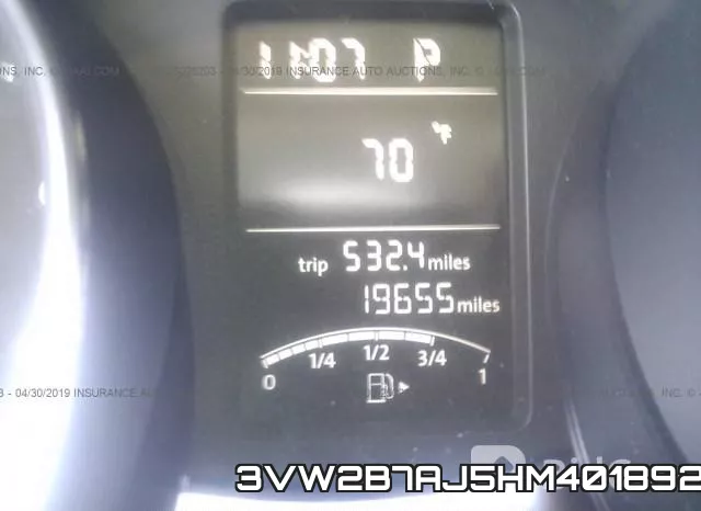 3VW2B7AJ5HM401892 фото 8