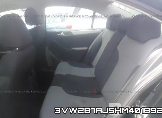 3VW2B7AJ5HM401892 фото 9