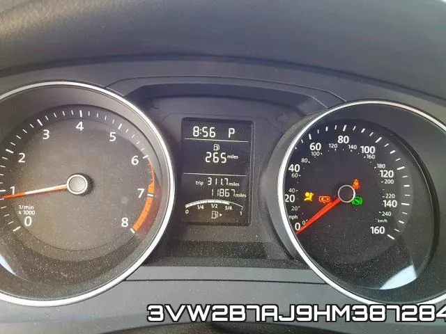 3VW2B7AJ9HM387284 фото 9