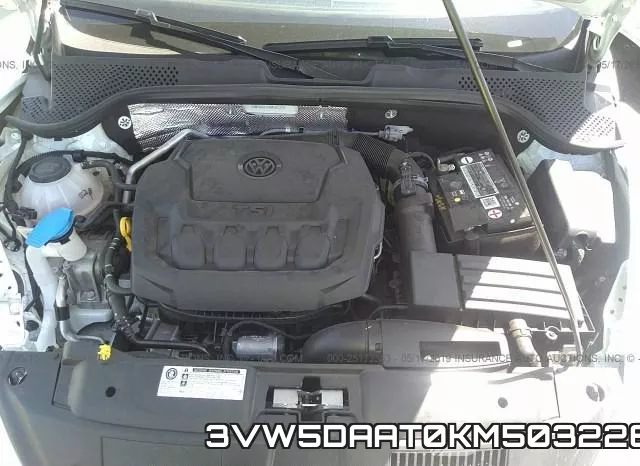 3VW5DAAT0KM503226 фото 2