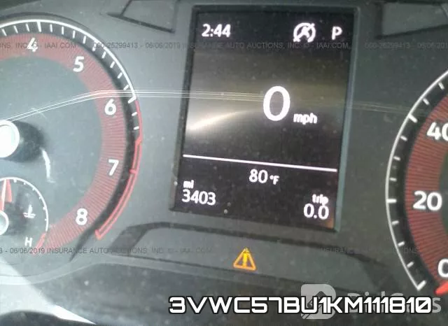 3VWC57BU1KM111810 фото 8